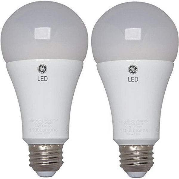 Current 12 watts Daylight A21 Shape Bulbs, 2PK 248666